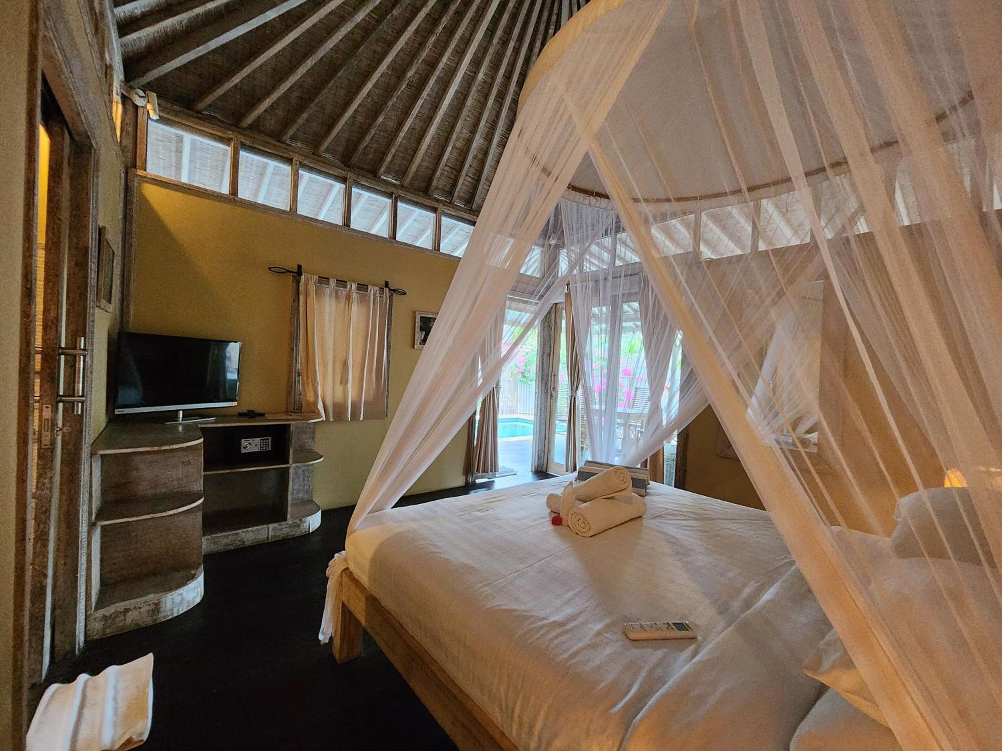 Bamboo Lodge Gili Trawangan Esterno foto