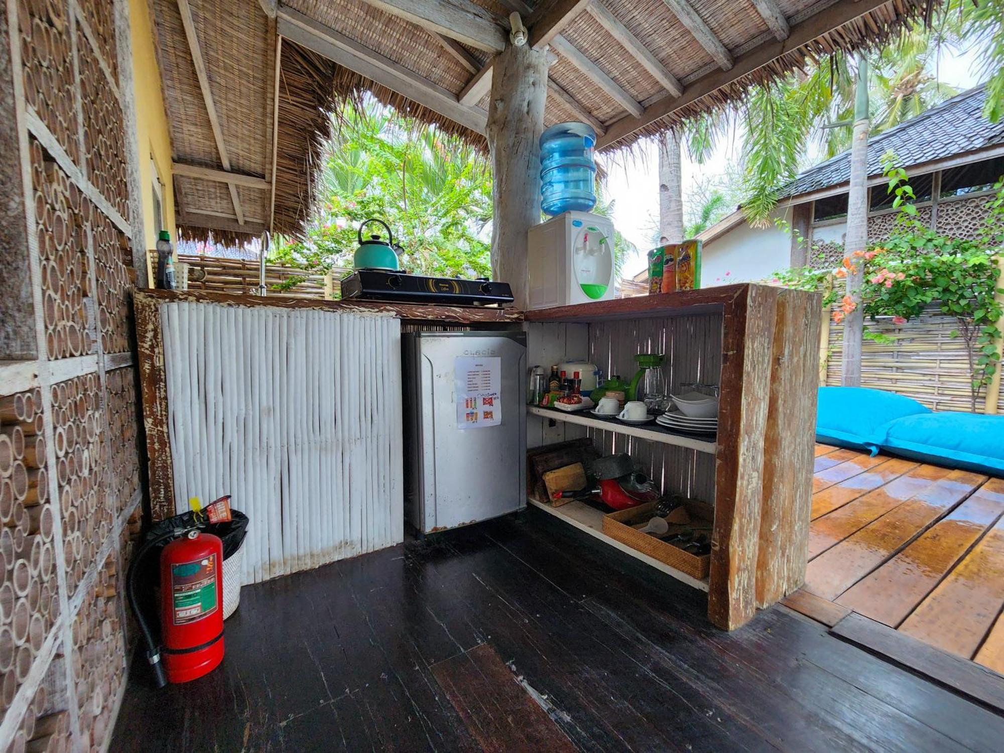 Bamboo Lodge Gili Trawangan Esterno foto